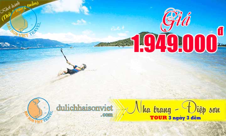 Tour Đảo Điệp Sơn - Nha Trang - Tiệc hải sản 3 ngày 3 đêm