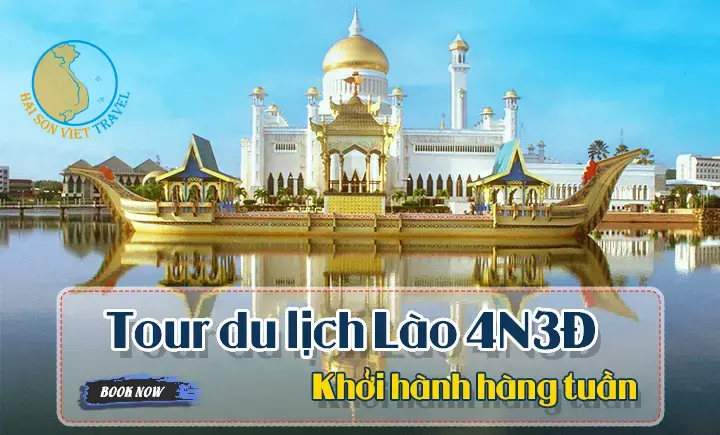 Tour Du Lịch Lào 4 ngày 3 đêm | Cao nguyên Bolaven | Thác Tad Yuang | Đền Wat Phou